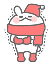 rabbit's winter sticker #13859334