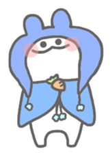 rabbit's winter sticker #13859348