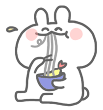 rabbit's winter sticker #13859356