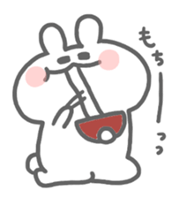 rabbit's winter sticker #13859368