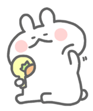 rabbit's winter sticker #13859369