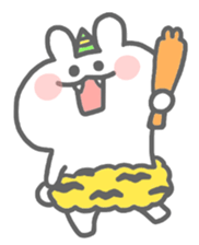 rabbit's winter sticker #13859370