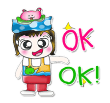 Hello! My name is Hanaka. I love frog!! sticker #13859534