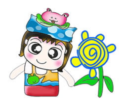 Hello! My name is Hanaka. I love frog!! sticker #13859538