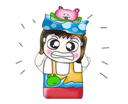 Hello! My name is Hanaka. I love frog!! sticker #13859543