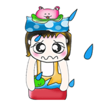 Hello! My name is Hanaka. I love frog!! sticker #13859545