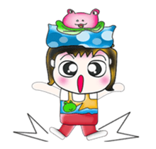 Hello! My name is Hanaka. I love frog!! sticker #13859547