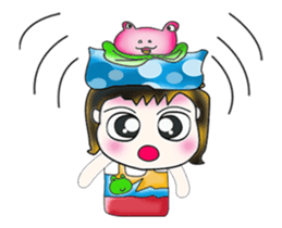 Hello! My name is Hanaka. I love frog!! sticker #13859554