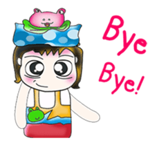 Hello! My name is Hanaka. I love frog!! sticker #13859556