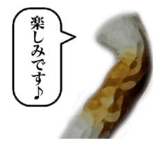 Fine kind of fish sausage 2 sticker #13859626