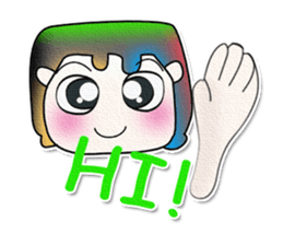 Hi! My name is Masao!! Good Luck!! sticker #13859849