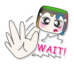 Hi! My name is Masao!! Good Luck!! sticker #13859851