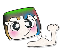 Hi! My name is Masao!! Good Luck!! sticker #13859856