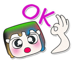 Hi! My name is Masao!! Good Luck!! sticker #13859864