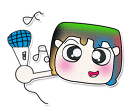 Hi! My name is Masao!! Good Luck!! sticker #13859879