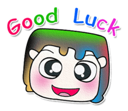 Hi! My name is Masao!! Good Luck!! sticker #13859880