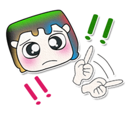 Hi! My name is Masao!! Good Luck!! sticker #13859883