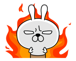Stubborn Rabbit sticker #13859891