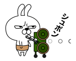 Stubborn Rabbit sticker #13859895