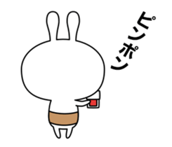 Stubborn Rabbit sticker #13859898