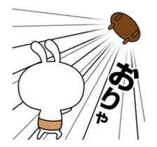 Stubborn Rabbit sticker #13859901