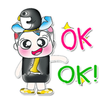 Hello! My name is Shiba. I love Penguin! sticker #13859974