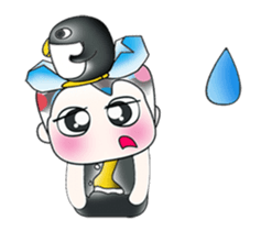 Hello! My name is Shiba. I love Penguin! sticker #13859977