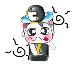 Hello! My name is Shiba. I love Penguin! sticker #13859982