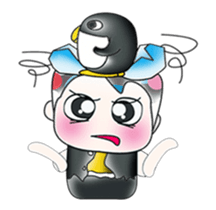 Hello! My name is Shiba. I love Penguin! sticker #13859991