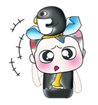 Hello! My name is Shiba. I love Penguin! sticker #13859995