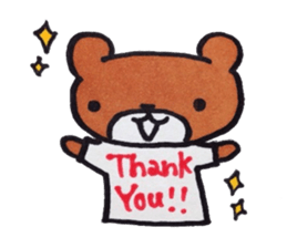 Bear in University sticker #13860046