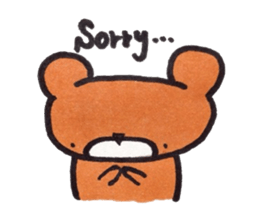 Bear in University sticker #13860047