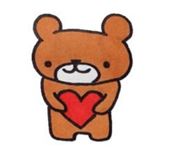 Bear in University sticker #13860056