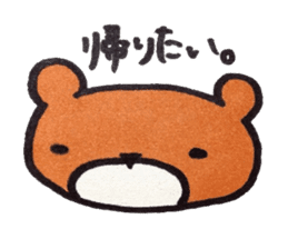 Bear in University sticker #13860064