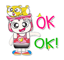 Hello!! my name is Yagami. I love cat!! sticker #13860158