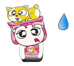 Hello!! my name is Yagami. I love cat!! sticker #13860161