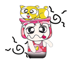 Hello!! my name is Yagami. I love cat!! sticker #13860166