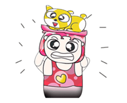 Hello!! my name is Yagami. I love cat!! sticker #13860167