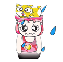 Hello!! my name is Yagami. I love cat!! sticker #13860169