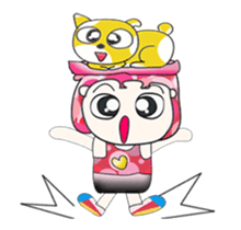 Hello!! my name is Yagami. I love cat!! sticker #13860171