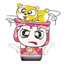 Hello!! my name is Yagami. I love cat!! sticker #13860175