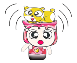 Hello!! my name is Yagami. I love cat!! sticker #13860178