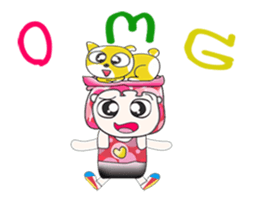 Hello!! my name is Yagami. I love cat!! sticker #13860181