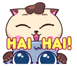 Purrfect Pack of Kitty Cat sticker #13860398