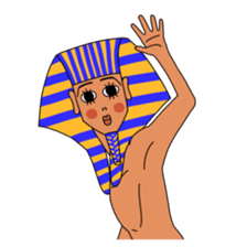 Pharaoh in the neighborhood sticker #13860573