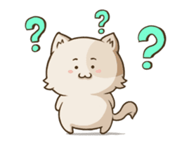 Chubby Neko-chan sticker #13860738