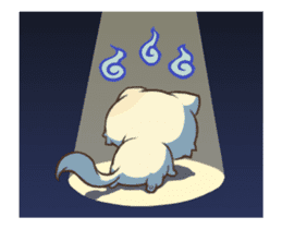 Chubby Neko-chan sticker #13860739