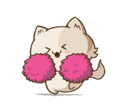 Chubby Neko-chan sticker #13860744