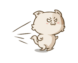 Chubby Neko-chan sticker #13860745