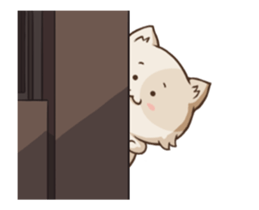 Chubby Neko-chan sticker #13860748